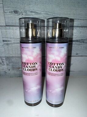 Bath & Body Works Cotton Candy Clouds Fragrance Mist - New Lot of 2